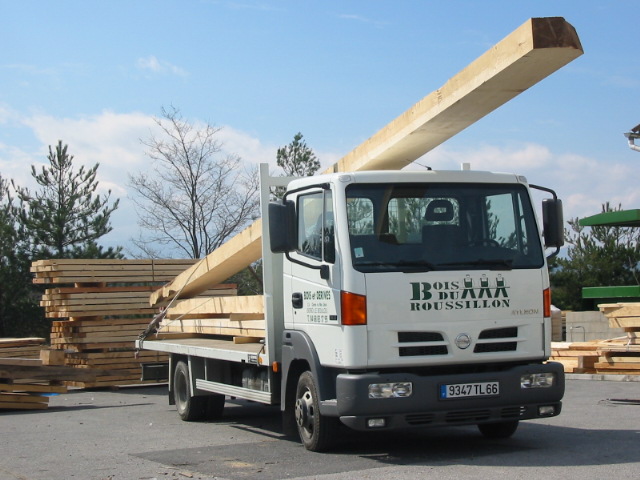 Camion de livraison